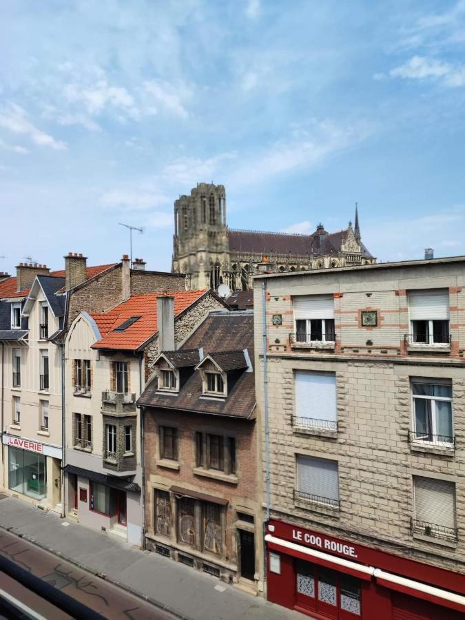 Chez Apolline - Vue Cathedrale - Hyper Centre Ville Реймс Экстерьер фото